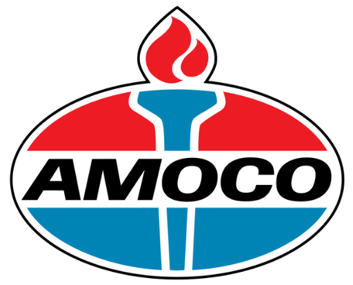 A logo of amoco is shown.