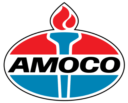 A logo of amoco is shown.